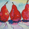 Red Pears Diamond Painting