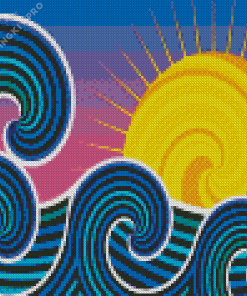 Pop Art Sunshine Diamond Painting