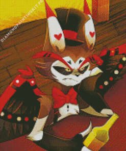 Cartoon Hazbin Hotel Husker Diamond Painting