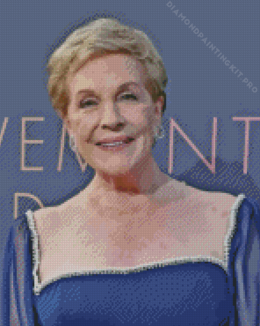 Actress Julie Andrews Diamond Painting