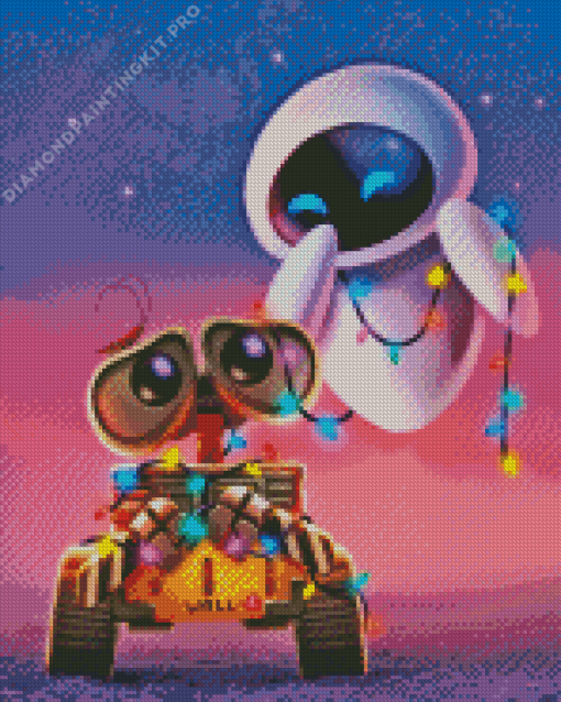 Walle E Diamond Painting