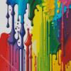 Colorful Splatter Diamond Painting