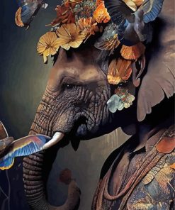 Aesthetic Elephant Diamond Painting