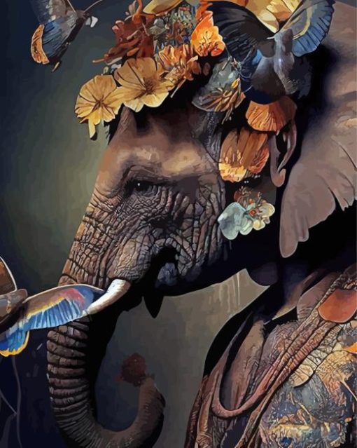 Aesthetic Elephant Diamond Painting