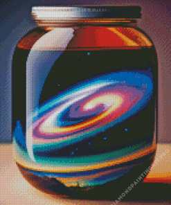 Galaxy Jar Diamond Painting