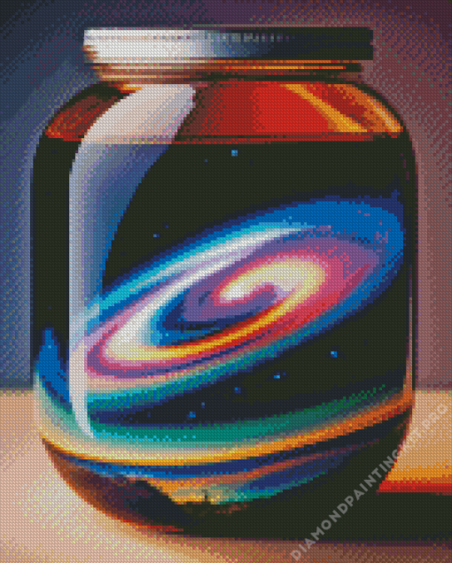 Galaxy Jar Diamond Painting