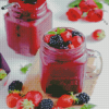 Berry Smoothie Diamond Painting