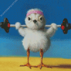 Body Builder Chick Diamond Painting