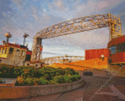 Canal Park Duluth Minnesota Diamond Painting