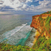 Cliff in Bali Andonesia Diamond Painting