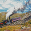 Cog Railroad Train Diamond Painting