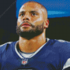 Footballer Dak Prescott Diamond Painting