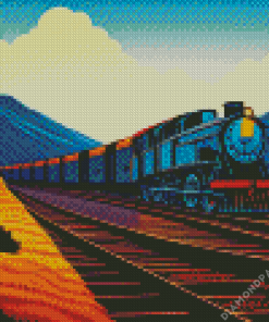 Railway Art Diamond Painting