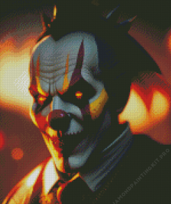 Creepy Clown Diamond Painting