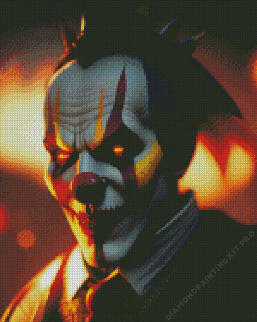 Creepy Clown Diamond Painting