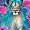 Cute Lion Diamond Painting