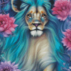 Cute Lion Diamond Painting