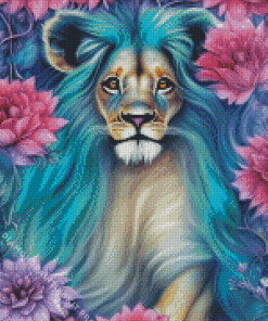 Cute Lion Diamond Painting