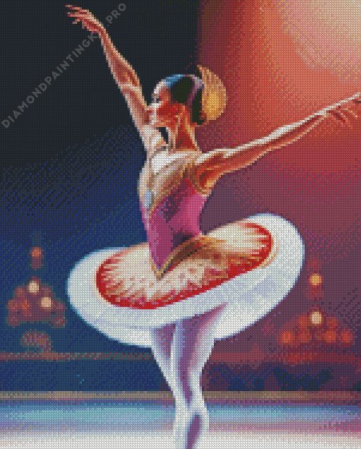 Dancing Ballerina Diamond Painting