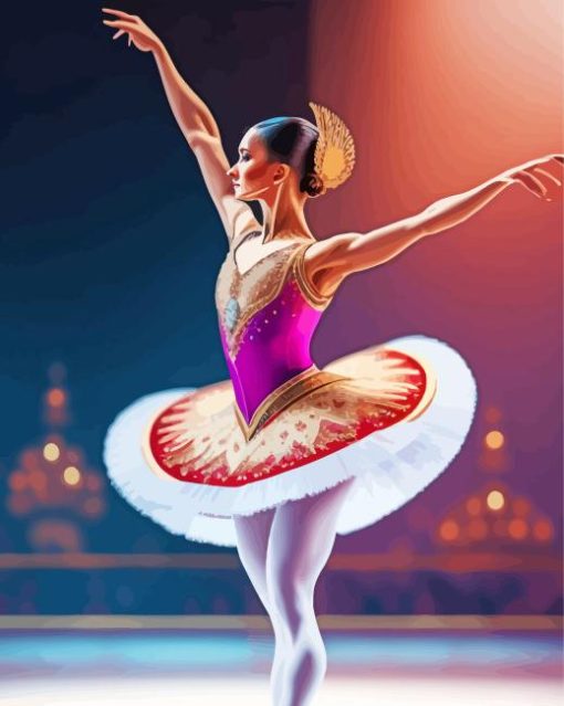 Dancing Ballerina Diamond Painting