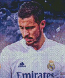 Footballer Eden Hazard Diamond Painting