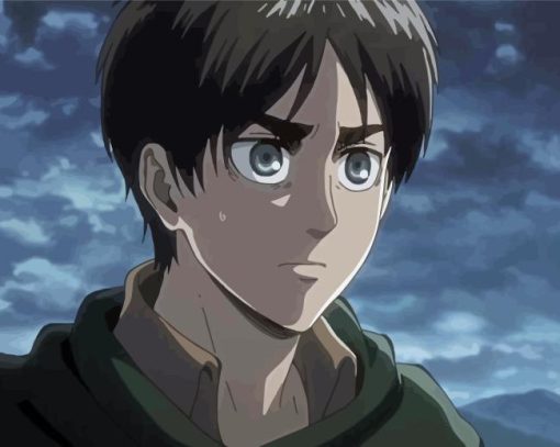 Eren Jager Attack on Titan Diamond Painting