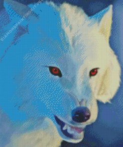 Ghost Wolf Got Diamond Painting