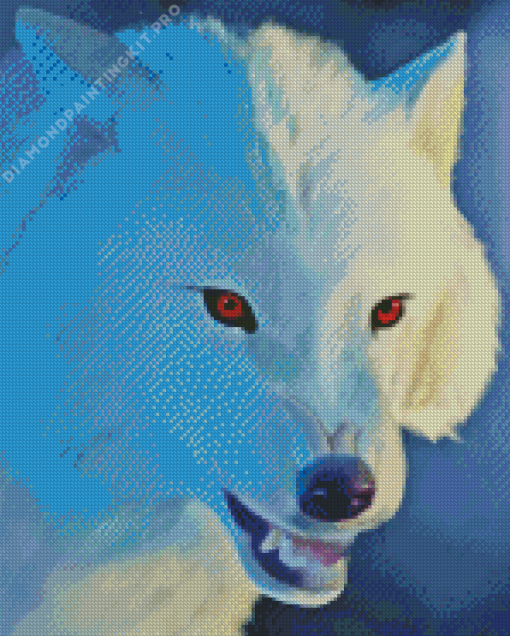 Ghost Wolf Got Diamond Painting