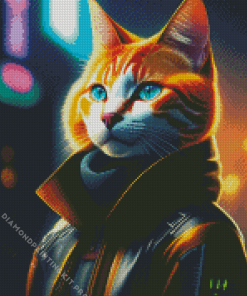 Ginger Cyberpunk Diamond Painting