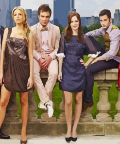 Gossip Girl Characters Diamond Painting