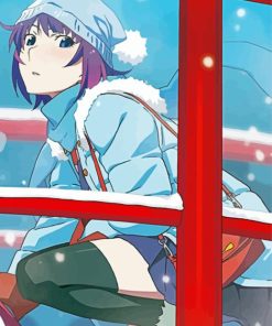 Snow Hitagi Senjougahara Diamond Painting