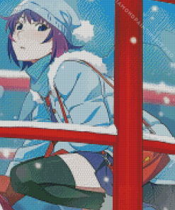 Snow Hitagi Senjougahara Diamond Painting