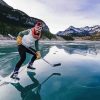 Ice Hockey on Lake Diamond Painting