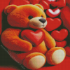 Lovely Teddy Bear Diamond Painting