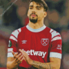 Lucas Paqueta West Ham United Player Diamond Painting