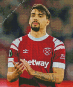 Lucas Paqueta West Ham United Player Diamond Painting