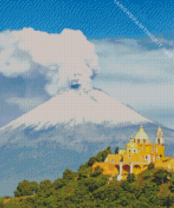 Mexico Popocatepetl Diamond Painting