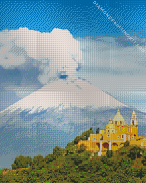 Mexico Popocatepetl Diamond Painting