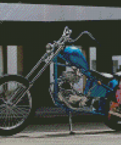 Mini Chopper Motorcycle Diamond Painting