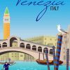 Rialto Venice Italy City Poster Diamond Painting