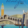 Rialto Venice Italy City Poster Diamond Painting