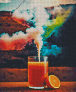 Smoke Juice Diamond Painting