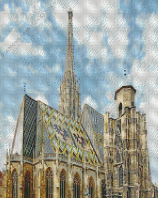 St Stephens Cathedral Austria Diamond Painting