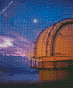 Starry Night Observatoire Pic Du Midi Diamond Painting