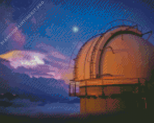 Starry Night Observatoire Pic Du Midi Diamond Painting