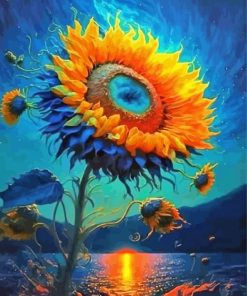 Sunflower Sunset Diamond Painting