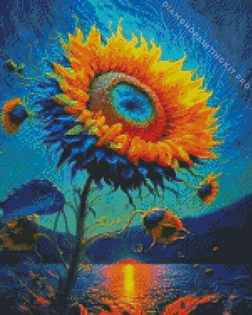 Sunflower Sunset Diamond Painting