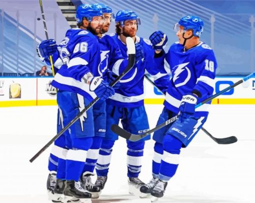 Tampa Bay Lightning Diamond Painting