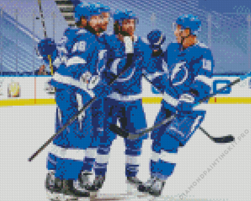 Tampa Bay Lightning Diamond Painting