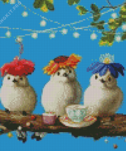 Tea Party Diamond Painting